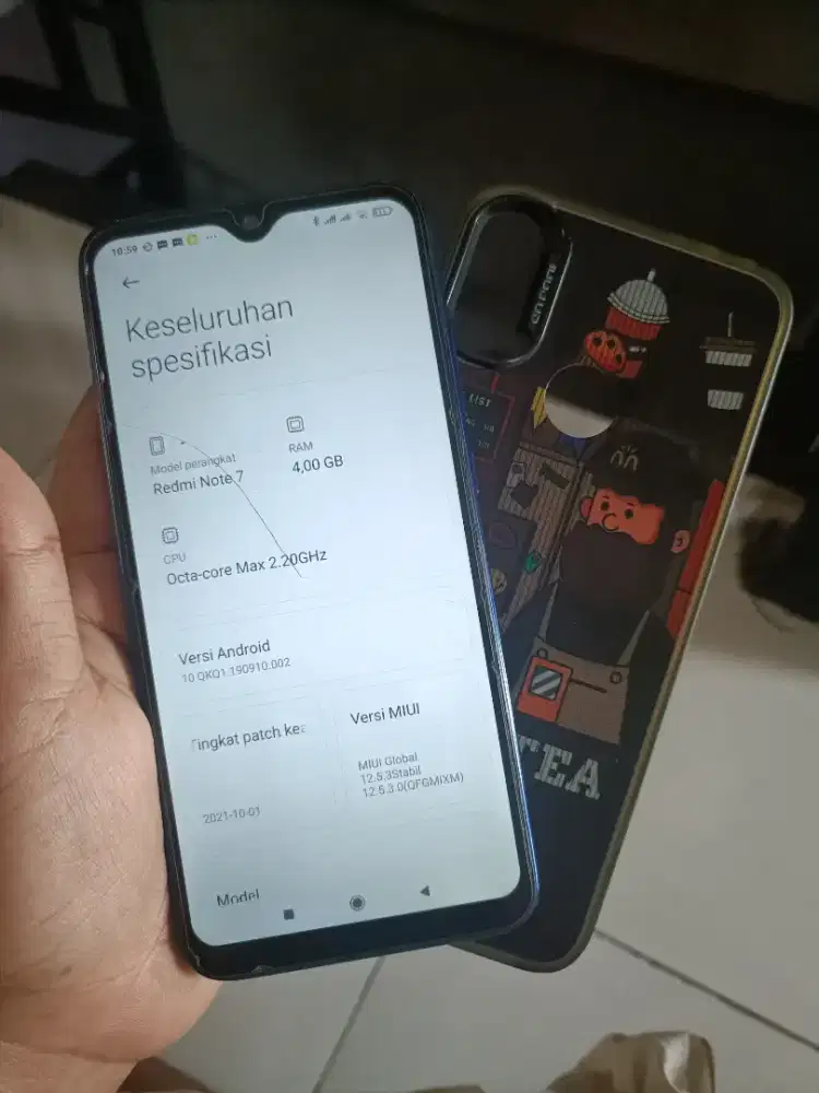 Hp redmi note 7 Ram 4/64gb
