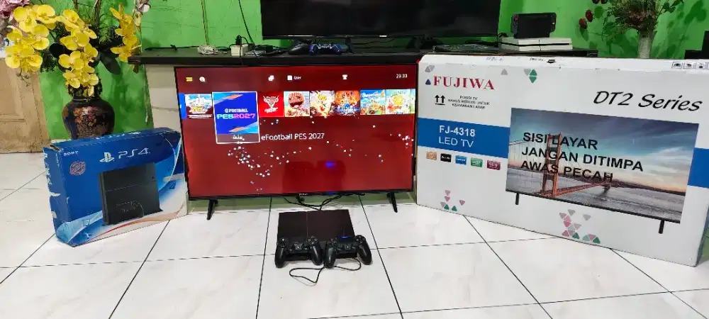Ps4 seri 12 & TV 43 inch