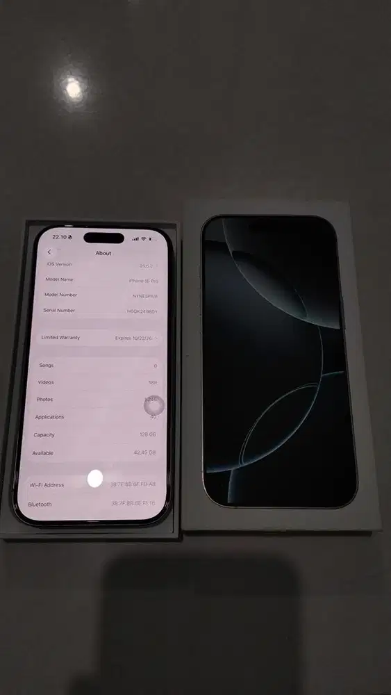 Iphone 16 Pro 128gb Ibox PA/A
