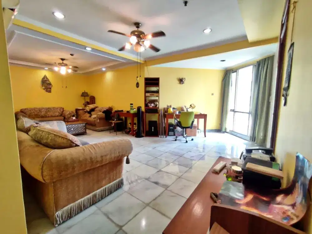 Dijual apartemen Mitra Oasis Residence 3+1BR furnished dengan lantai marble