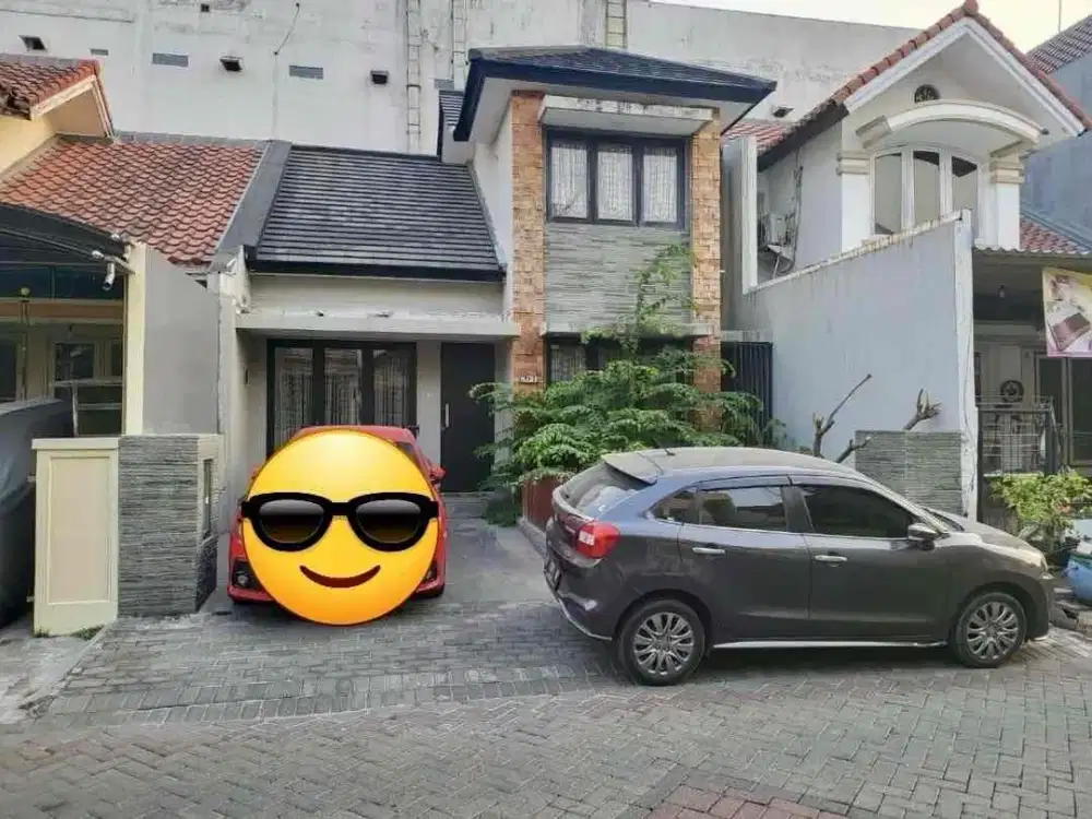 villa valensia jual rumah minimalis strategis raya lontar dekat pakuwon mall surabaya barat