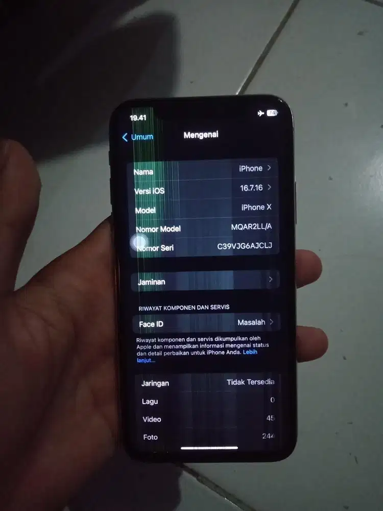 JUAL IP X MIN DI DESKRIPSI