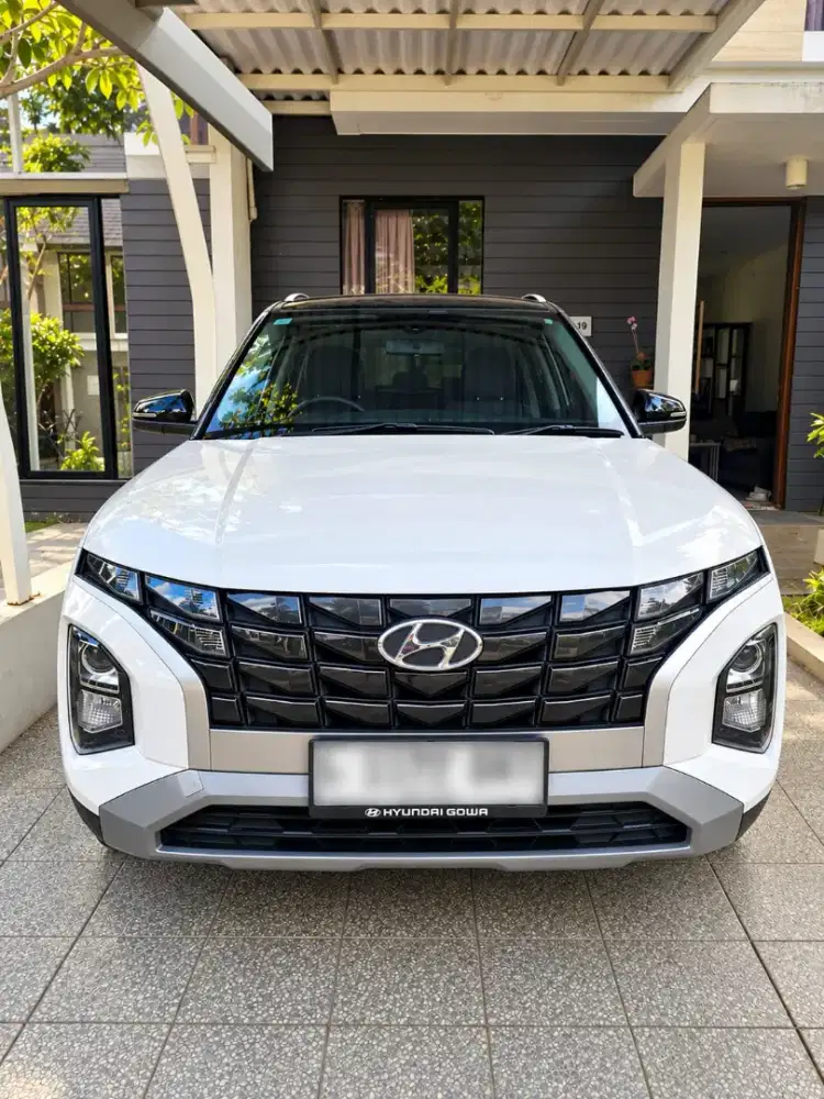 Hyundai Creta Trend AT 2024 Putih – Pemakaian Pribadi, BPKB Ready!