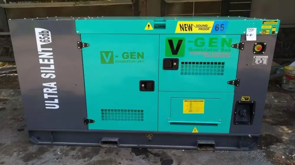 Genset V-Gen 30 Kva 40 Kva 50 Kva 60 Kva 80 Kva 100 Kva 150 Kva