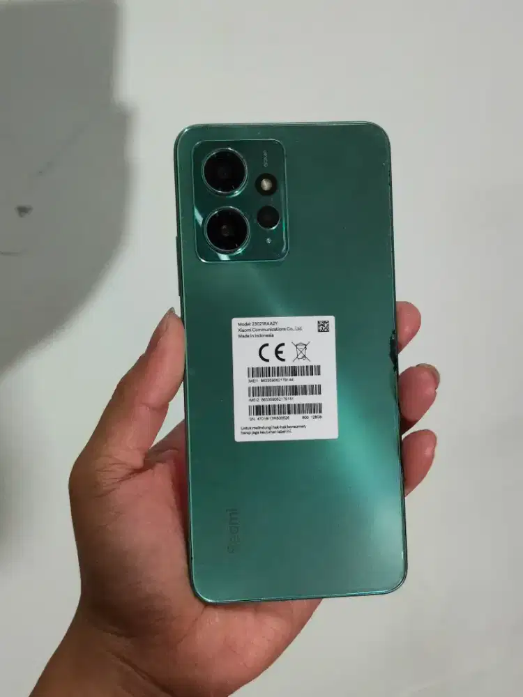 Redmi note 12 6/128 siap pake