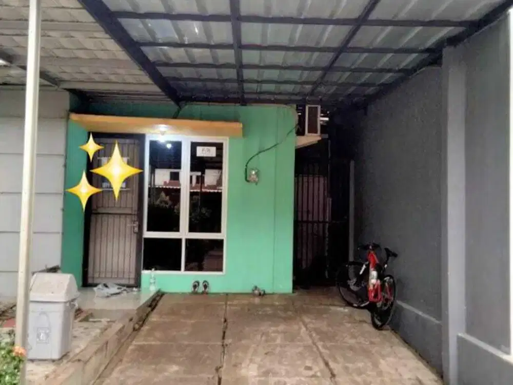 Cipayung raya dekat pertanian rumah 1 lantai dalam komplek jalan utama