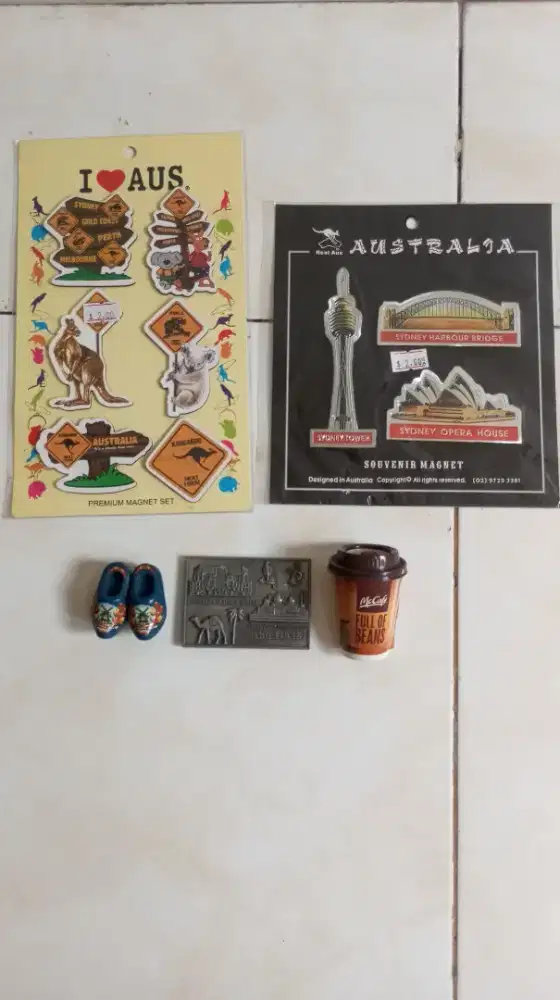 Aksesoris gantungan kunci kulkas