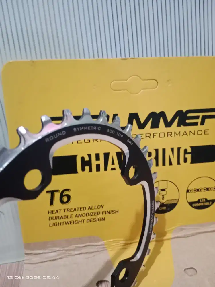 Single chainring 36 bcd104 sesuai foto