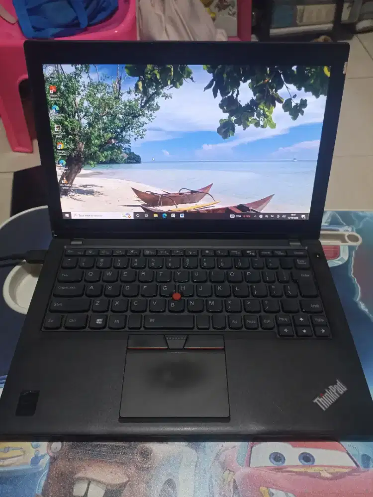 Laptop lenovo Thinkpad X250 core i5 gen normal baterai drop
