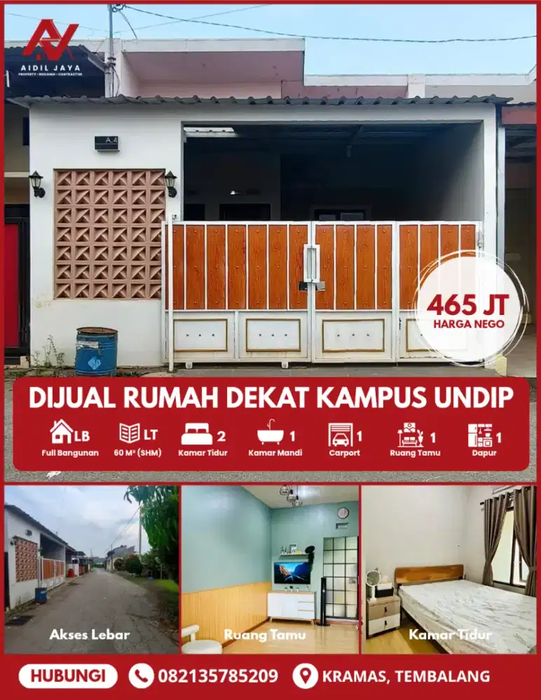 Rumah Strategis Dekat UNDIP