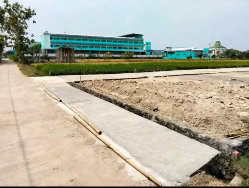 Jual tanah murah strategis, samping PKU muhamadiyah  , hadap ke timur