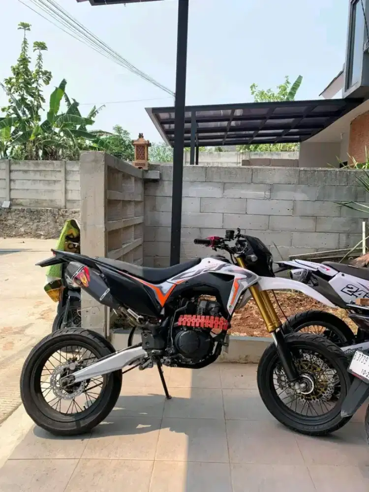 Crf 2022 modif supermoto pajak hidup panjang
