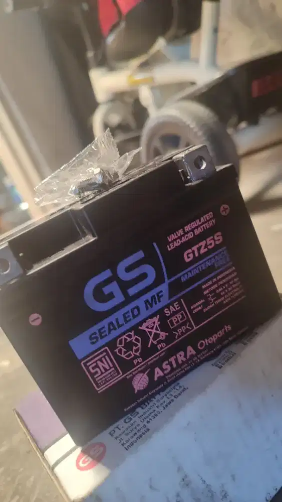 Gs ORIGINAL untuk motor