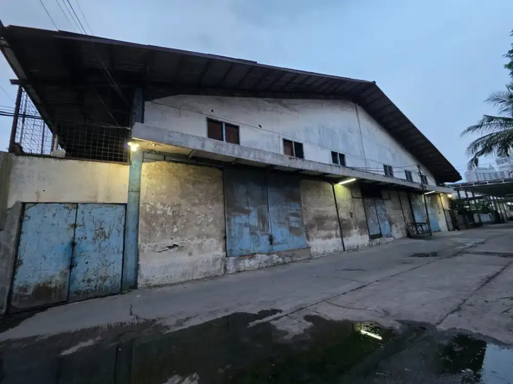 Sewa Gudang Danau Sunter Selatan Luas 1000 M2 bisa Lewat Container Hrg Bagus