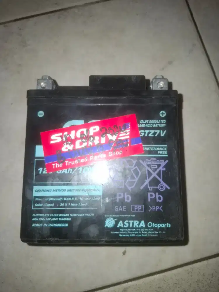 AKI GTZ7V ORIGINAL SHOP&BIKE