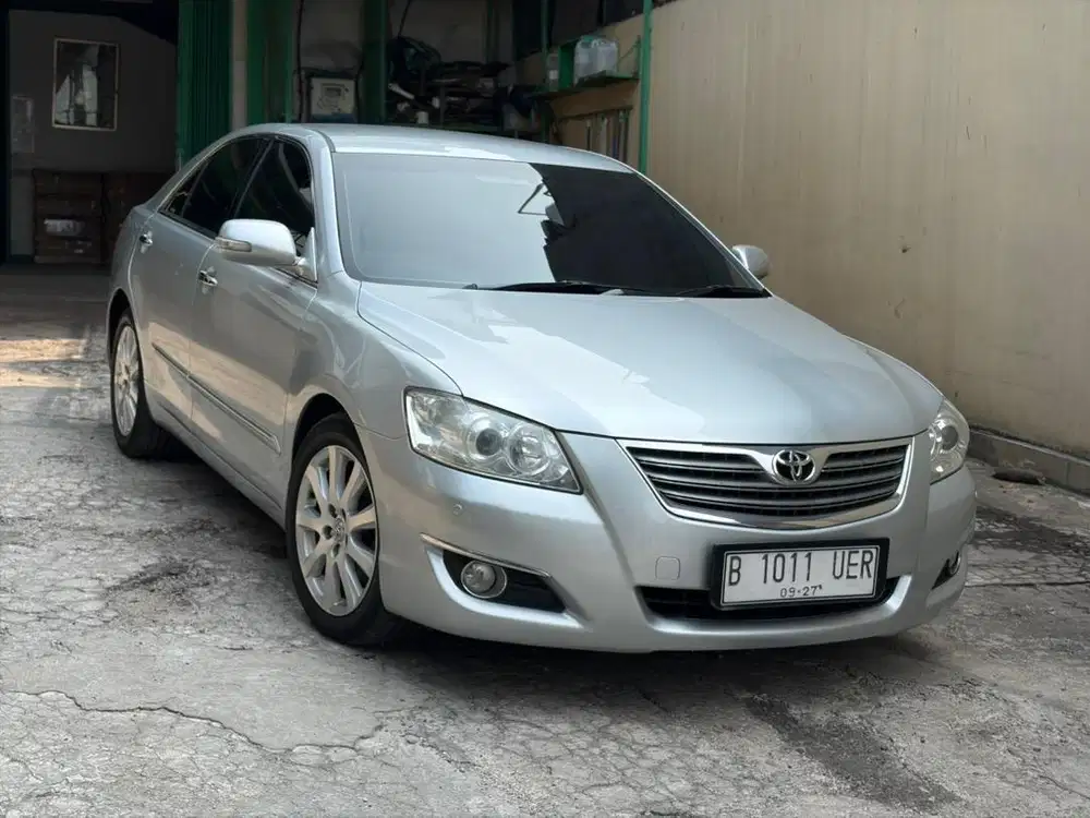 (Cash) Toyota Camry 2.4 V AT 2008 Silver Metalik Pajak9/26 Km153rb