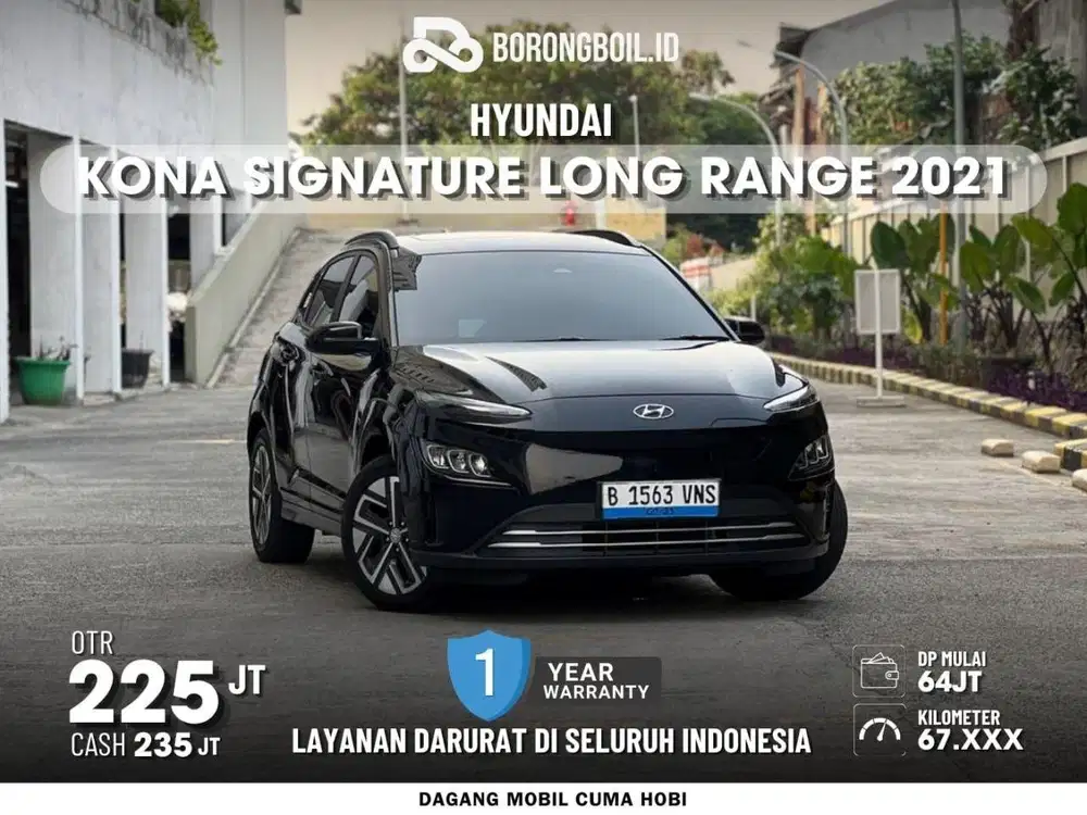 MOBIL LISTRIK MURAH!!KONA EV LONG RANGE AT 2021
