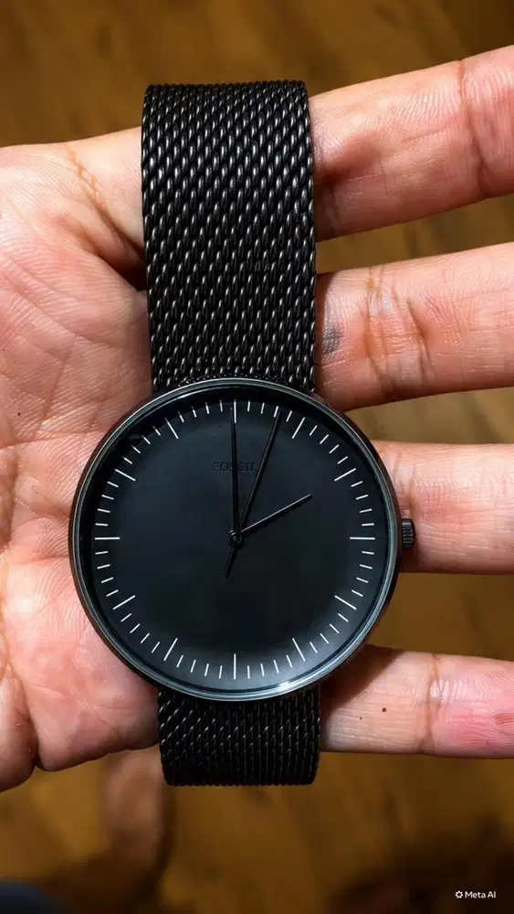 Fossil Essentiallist FS5470 Men Gunmetal Grey