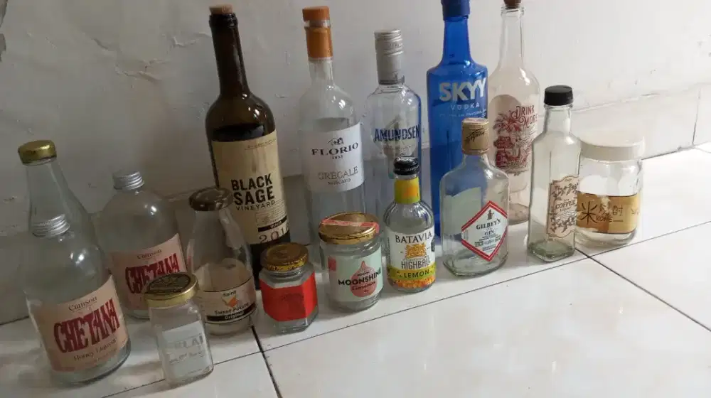 Botol bekas minuman