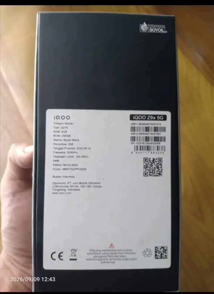 Jual HP IQOO z9x 5G