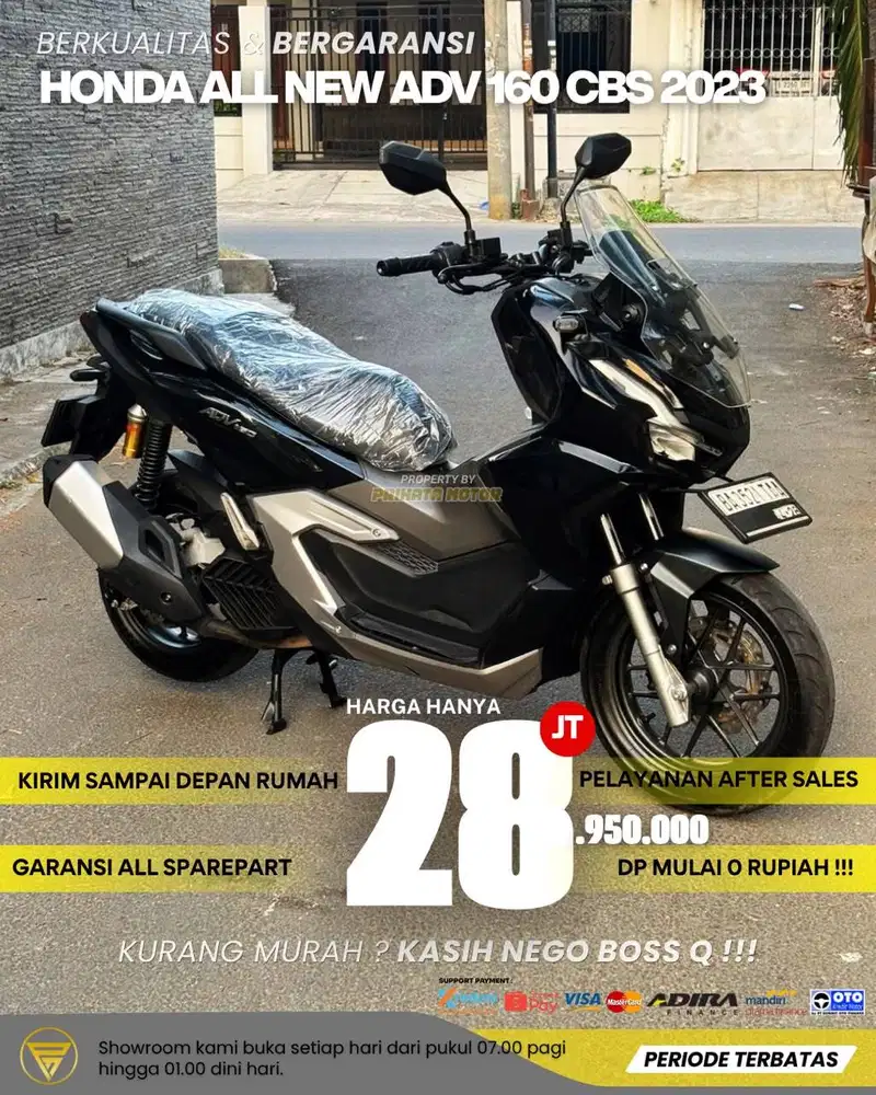 HONDA ALL NEW ADV 160 CBS 2023 !!!