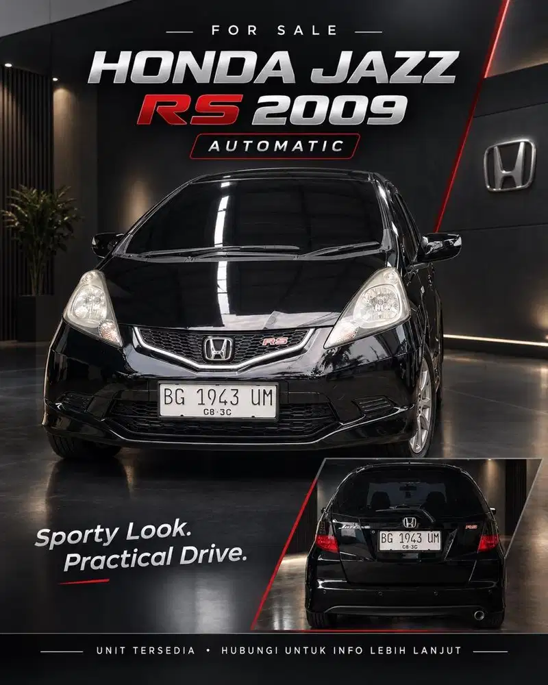 DIJUAL HONDA JAZZ GE8 HITAM — AUTOMATIC