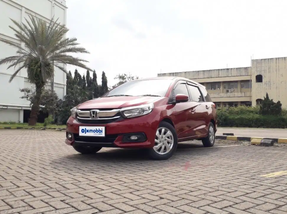 DP 6, JT Honda Mobilio 1.5 E Bensin-MT Merah 2017