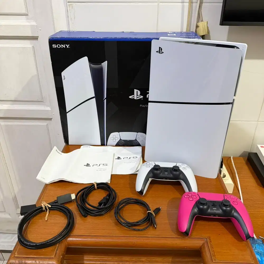 Ps 5 Slim Digital Original Fullset 1TB