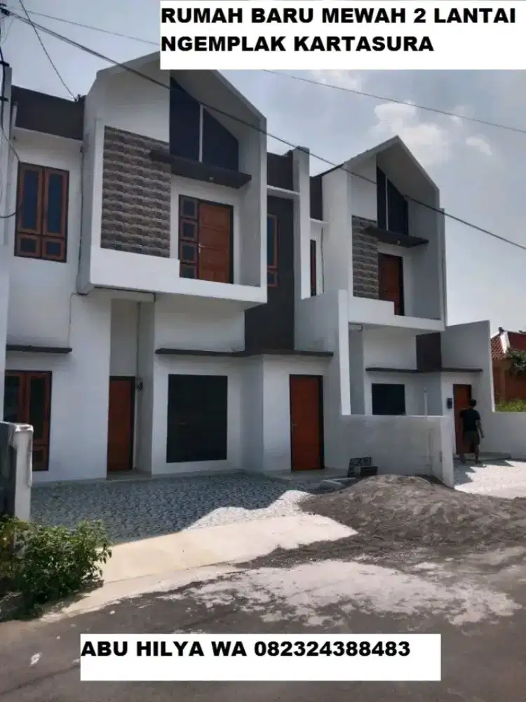 READY RUMAH BARU 2 LANTAI NGEMPLAK KARTASURA DEKAT KAMPUS IAIN