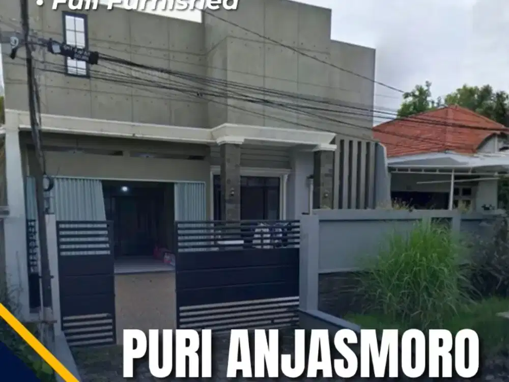 Dijual Rumah Full Furnish di Puri Anjasmoro Semarang Barat