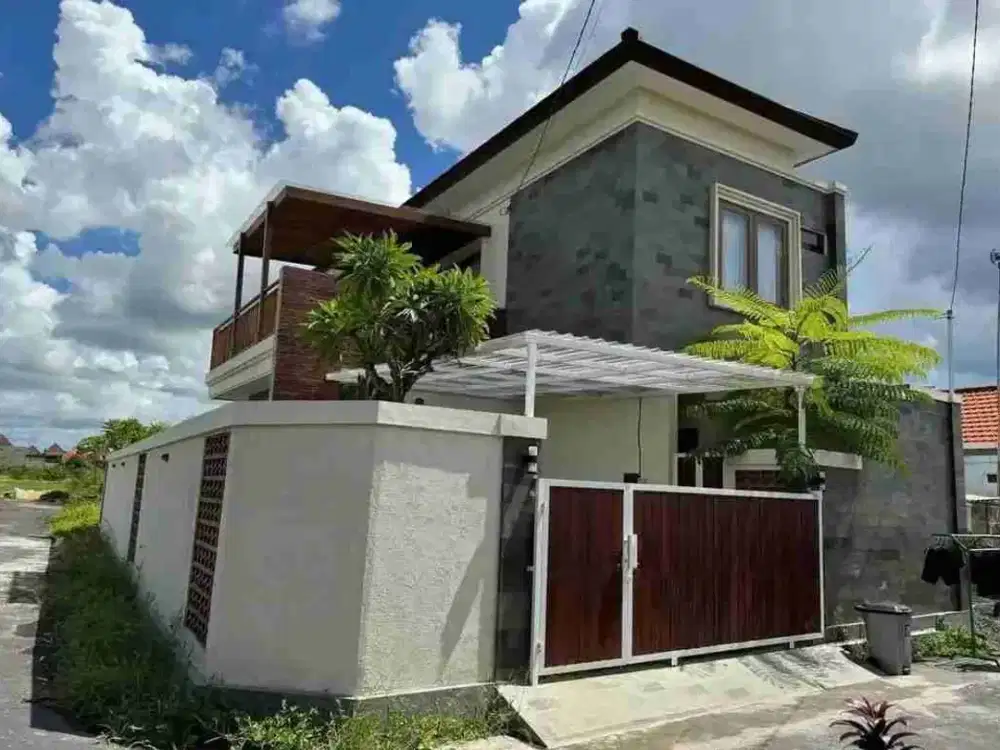 VILLA SANUR PENYARINGAN FULL FURNISH LINGKUNGAN TENANG