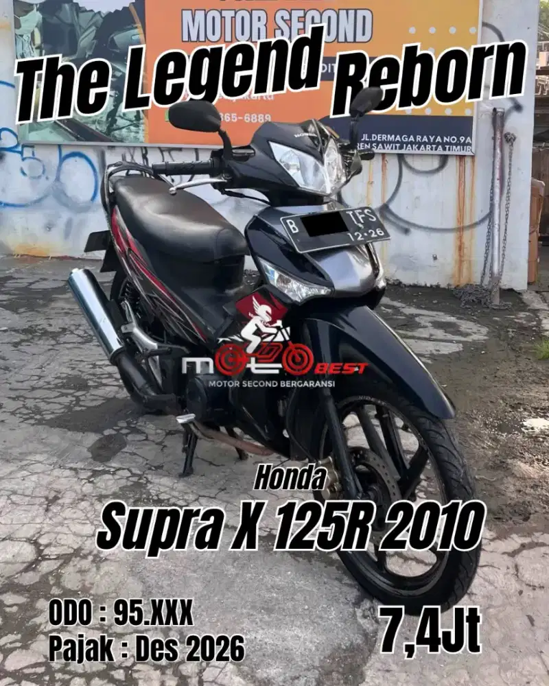 Honda Supra X 125cc 2010