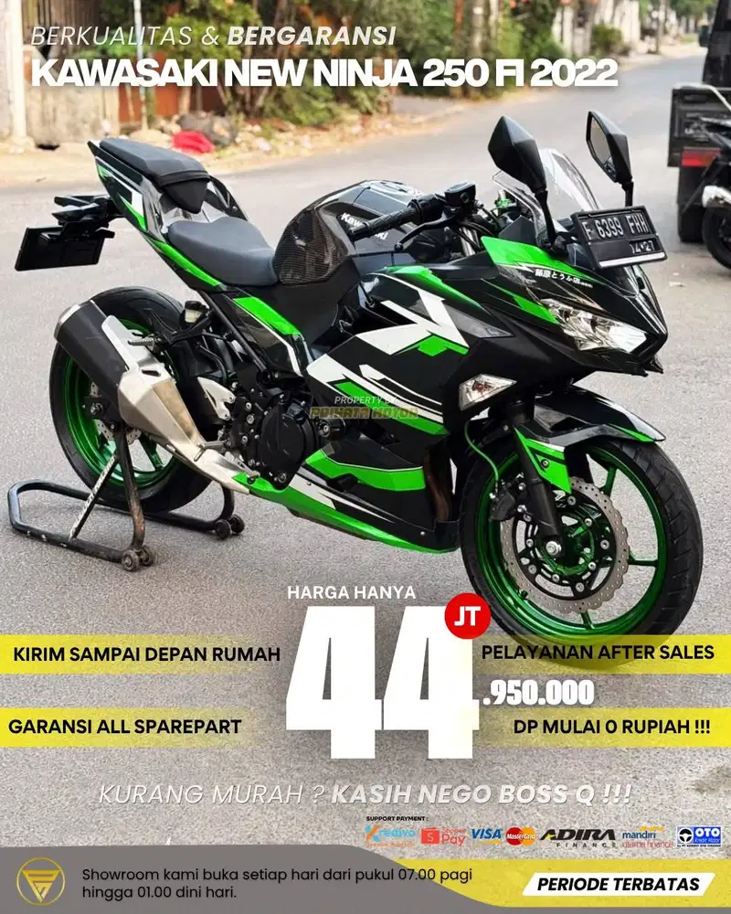 KAWASAKI NEW NINJA 250 FI 2022 !!!