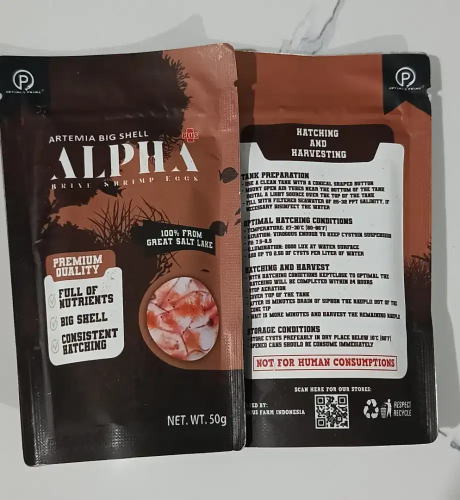 Artemia Alpha Net 50 Gram