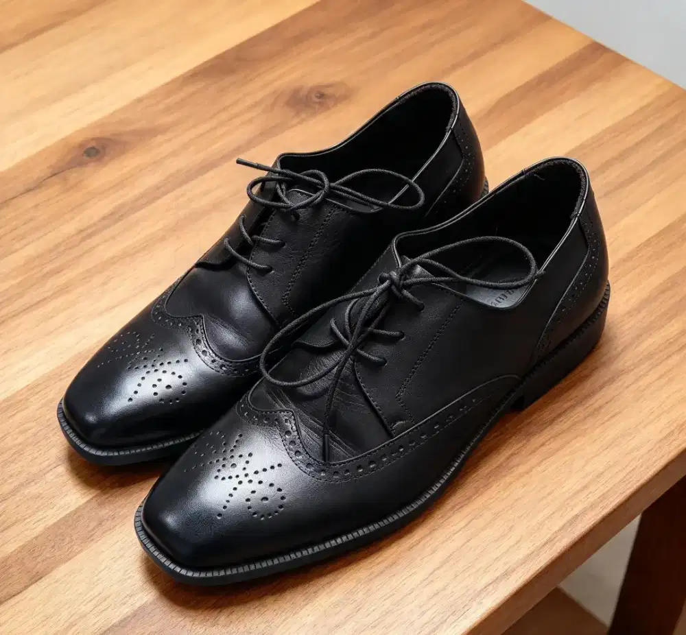 Sepatu Pria Hitam Fashion