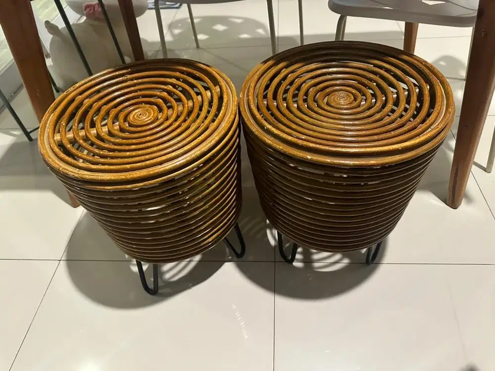 Dijual Kursi Rotan Coklat