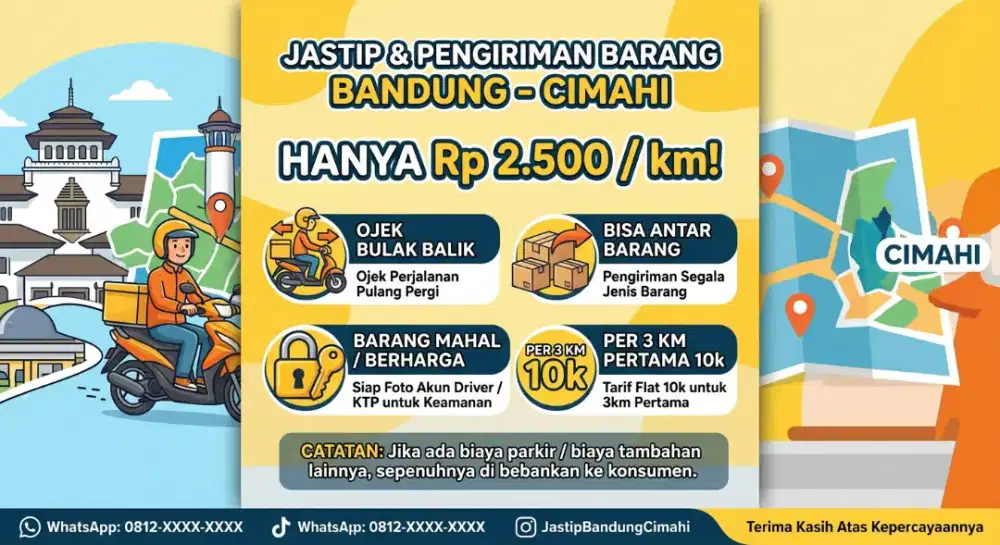 Jasa antar jemput/jastip