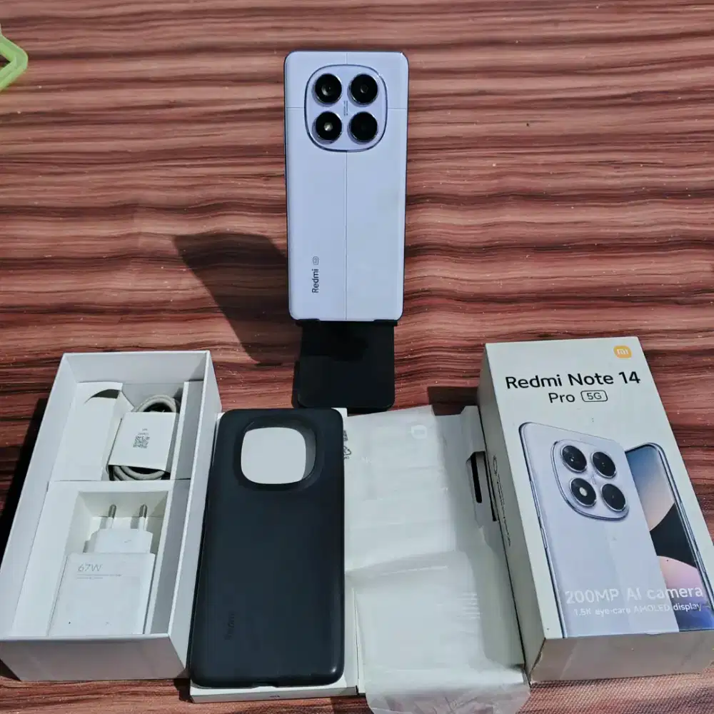 REDMI NOTE 14 PRO 5G 8/256 SECOND RESMI INDONESIA GARANSI ON MEI 2027