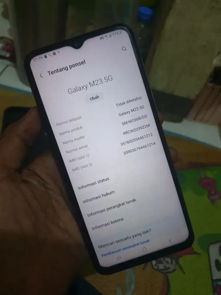Samsung m23 6/128 batangan
