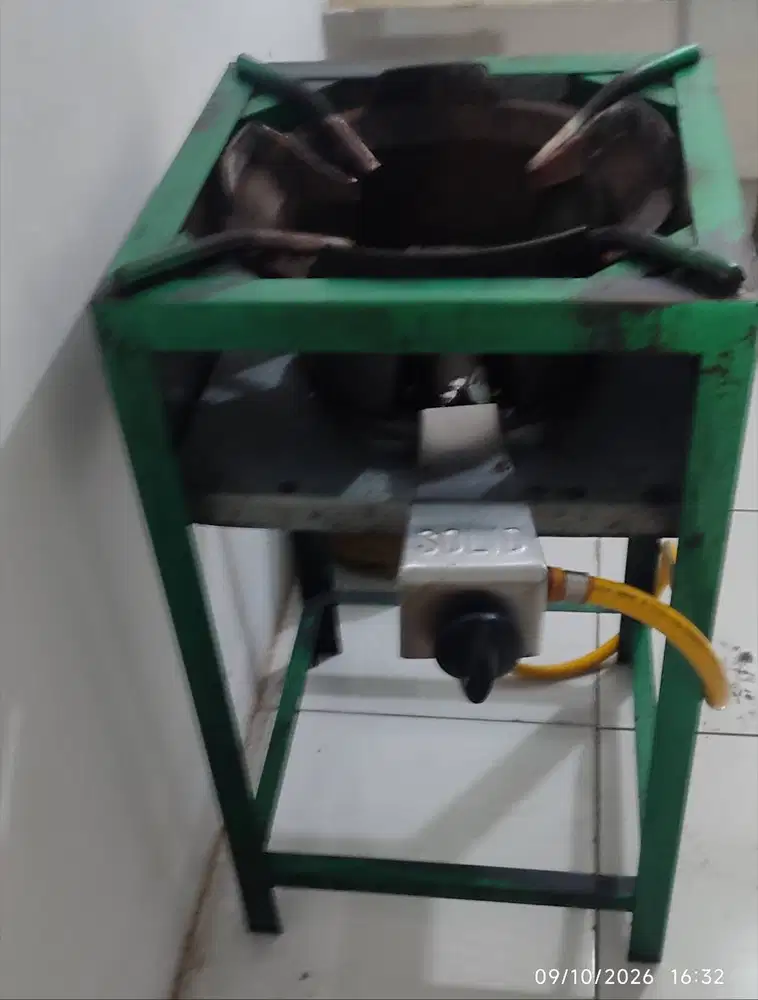 Kompor Rangka Selang Regulator Gas High Pressure Solid 40x40x60