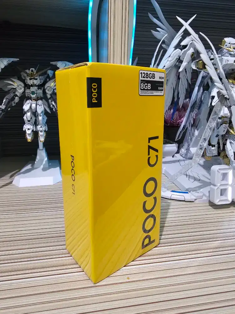 [Black] Poco C71 4/128gb segel garansi resmi