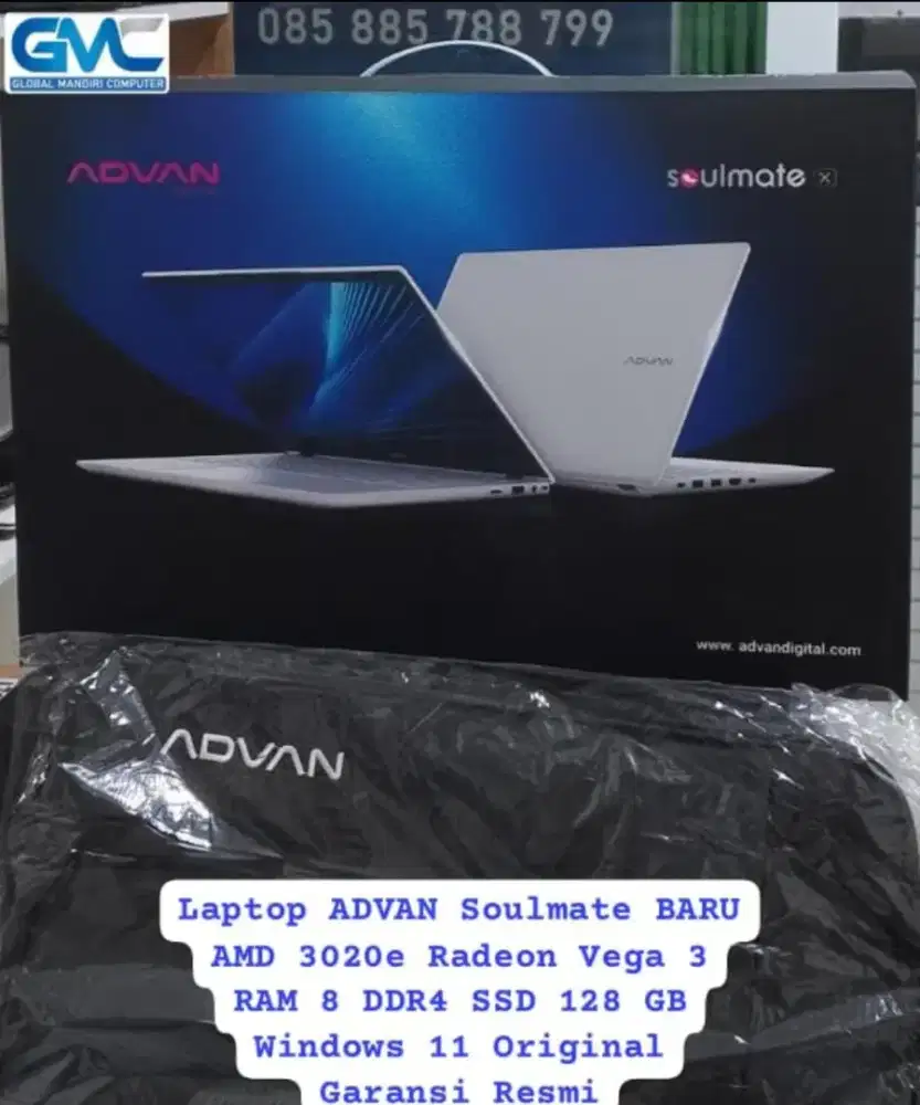 LAPTOP BARU GARANSI RESMI ADVAN Soulmate