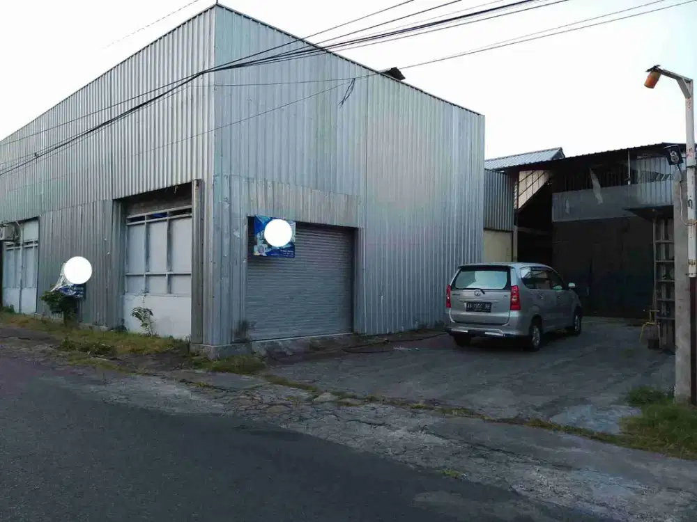 Disewakan gudang di kasongan bantul yogyakarta.
