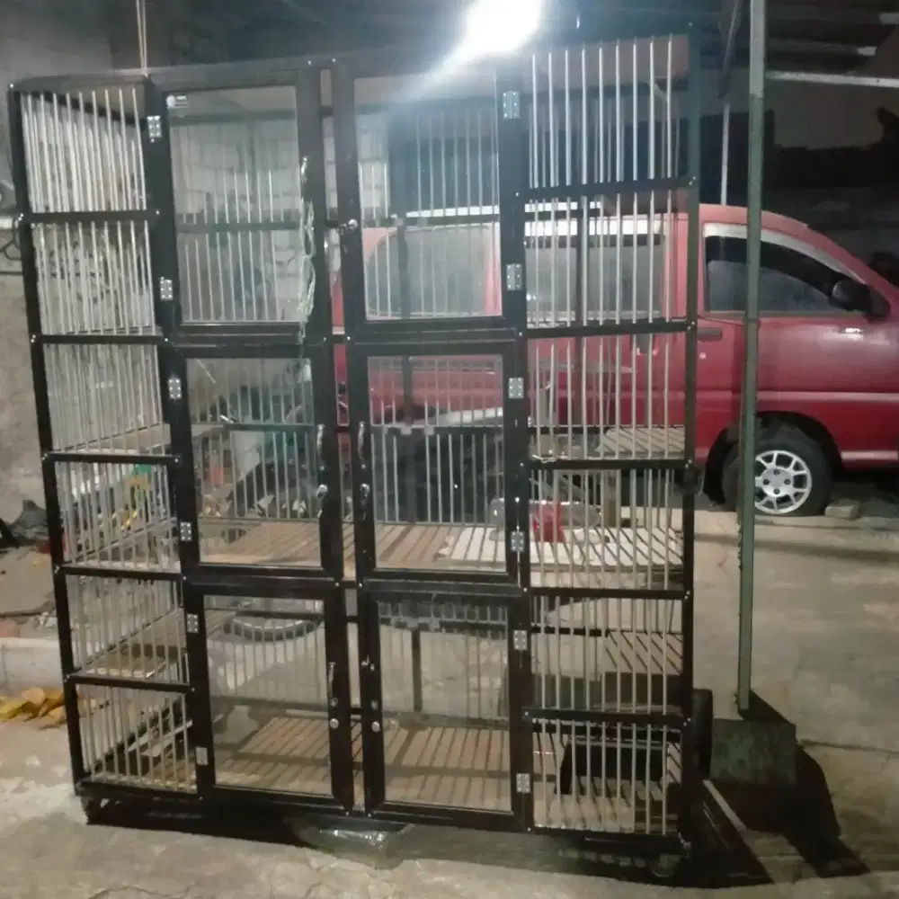 Kandang kucing bekas masih kokoh