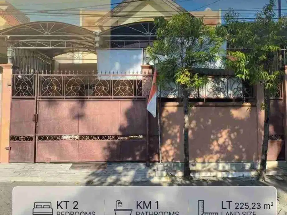 Rumah & Gudang Lebak Surabaya Timur (Bonus Lift Barang)
