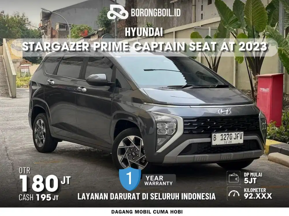 TERMURAH || Hyundai Stargazer Prime Captain Seat AT 2023