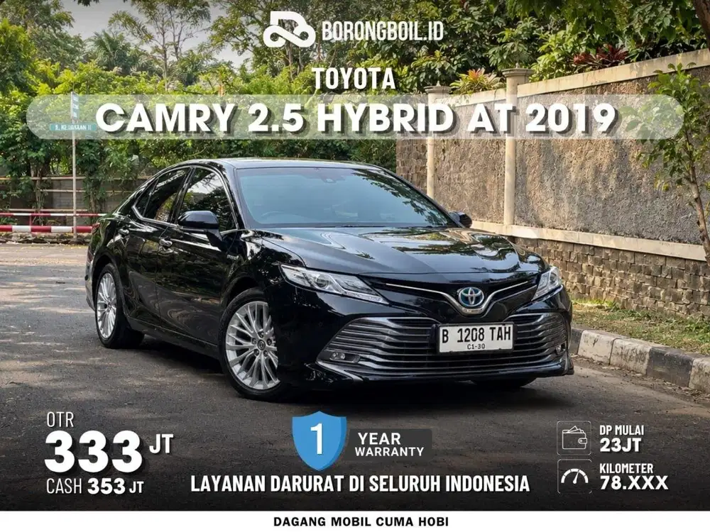 CAMRY HYBRID AT 2019 HITAM FAVORIT