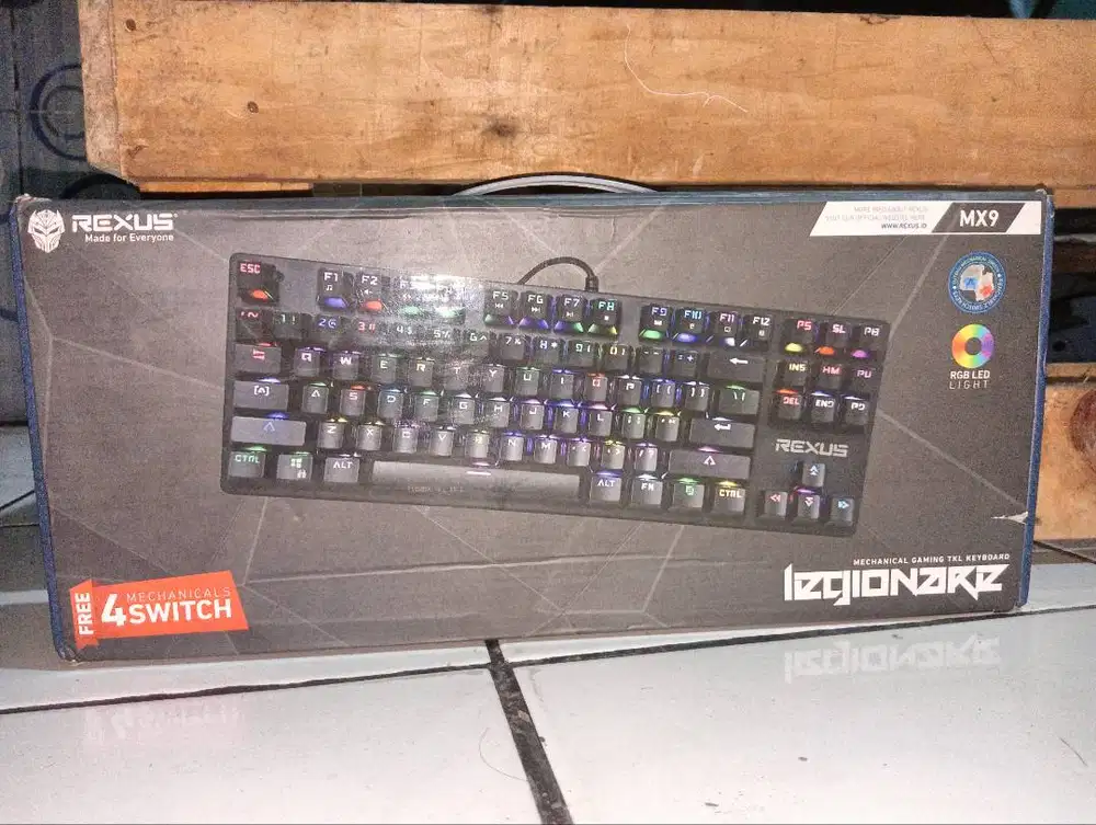 KEYBOARD MECHANICAL REXUS MX9