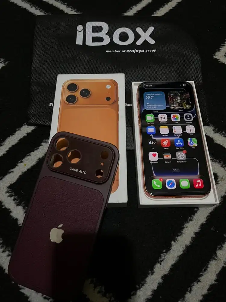 Iphone 17pro max 256gb ibox fullset orginal