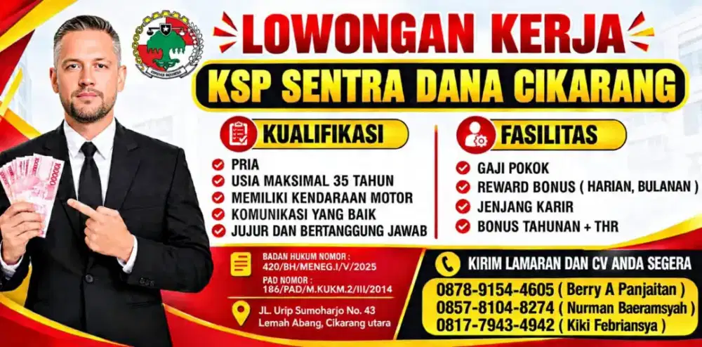 Membuka lowongan bagi yg berminat